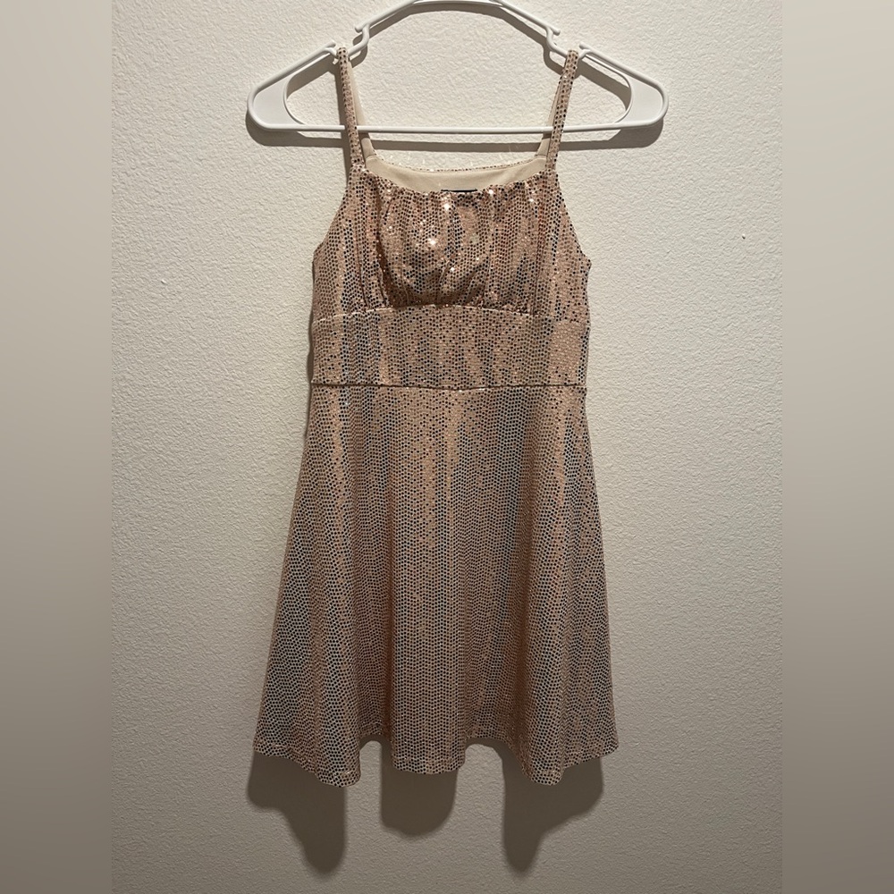 Sparkling Sequin Kids Dress